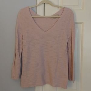And Taylor Loft V-neck sweater